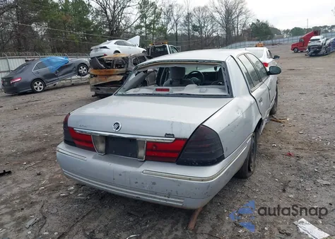 2003 Mercury Grand Marquis Gs from USA, damaged, VIN 2MEFM74W53X659945